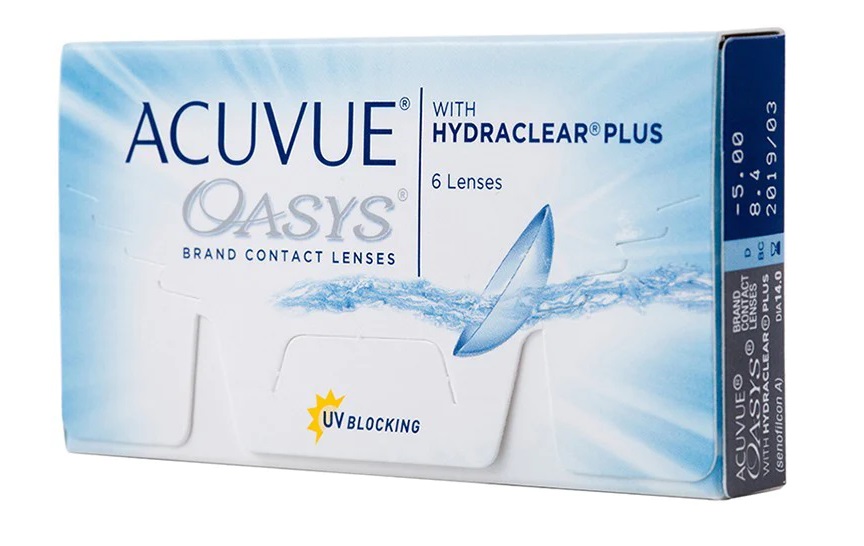 ACUVUE OASYS® com HYDRACLEAR PLUS